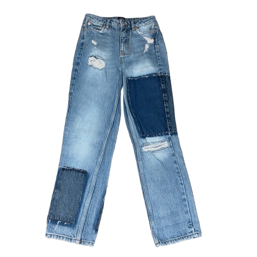 Bdg Slim Straight Patchwork Jeans - image 1